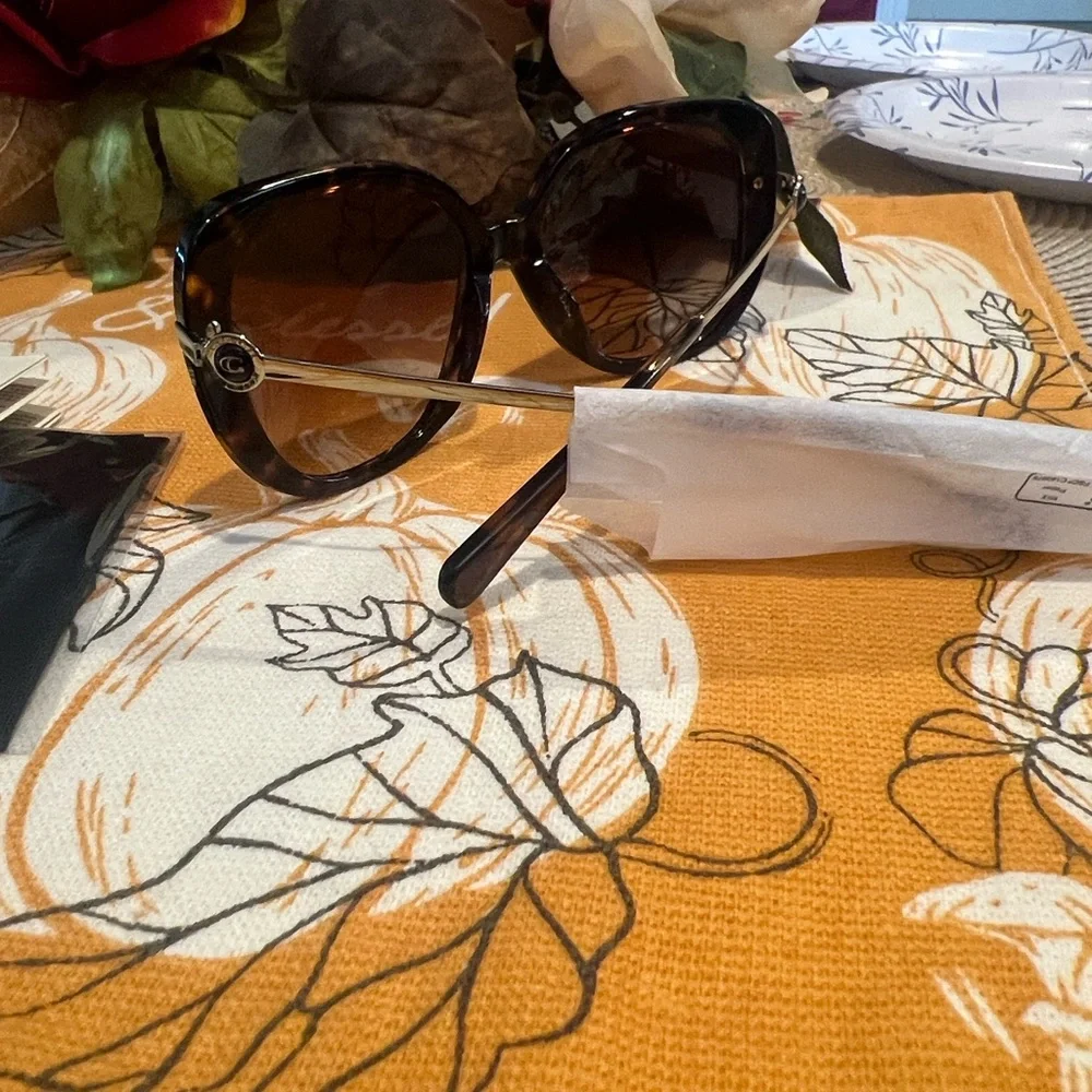 Coach Tortoise Shell Sunglasses - Picture 12 of 14